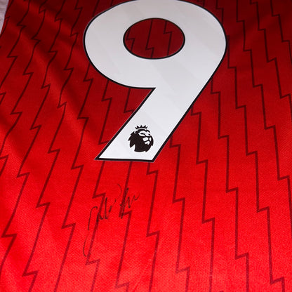 Signed Gabriel Jesus Arsenal Home Shirt 2023/24 (On Shirt Autograph)