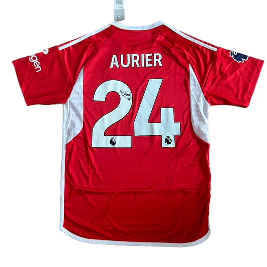 Signed Sérge Aurier Nottingham Forest Home Shirt 2023/24