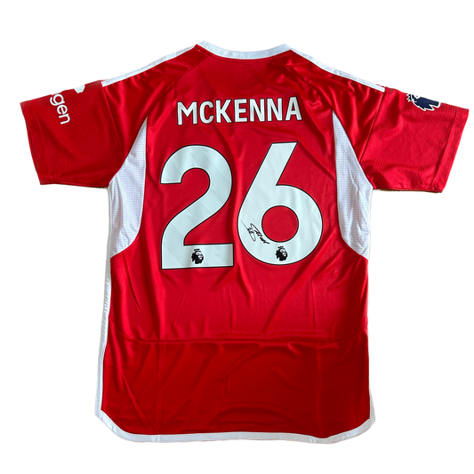 Signed Scott McKenna Nottingham Forest Home Shirt 2023/24