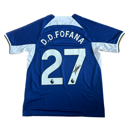 Signed David Datro Fofana Chelsea Home Shirt 2023/24