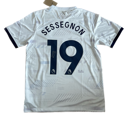 Signed Ryan Sessegnon Spurs Home Shirt 2023/24