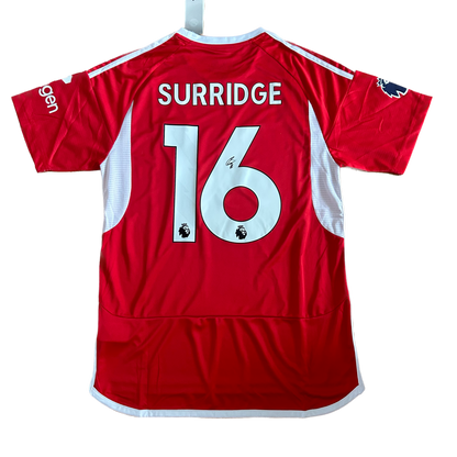 Signed Sam Surridge Nottingham Forest Home Shirt 2023/24
