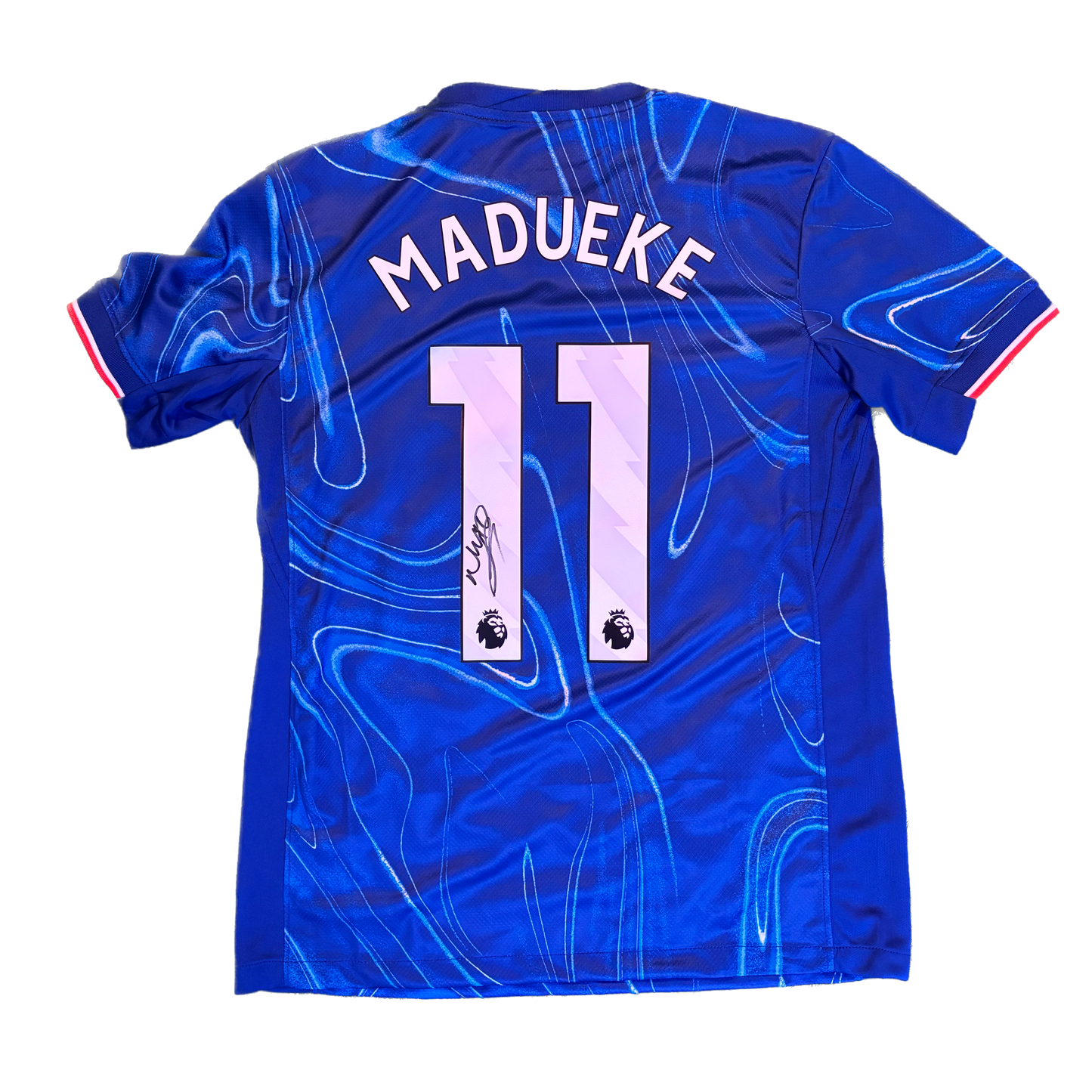 Signed Noni Madueke Chelsea Home Shirt 2024/25