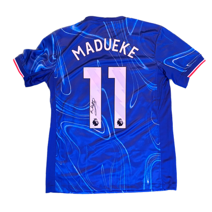 Signed Noni Madueke Chelsea Home Shirt 2024/25