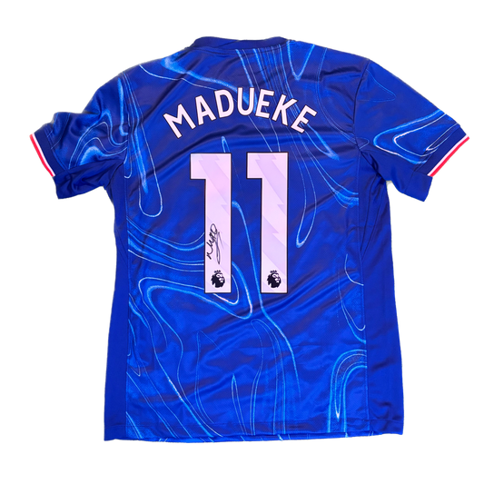 Signed Noni Madueke Chelsea Home Shirt 2024/25