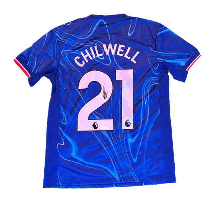 Signed Ben Chilwell Chelsea Home Shirt 2024/25