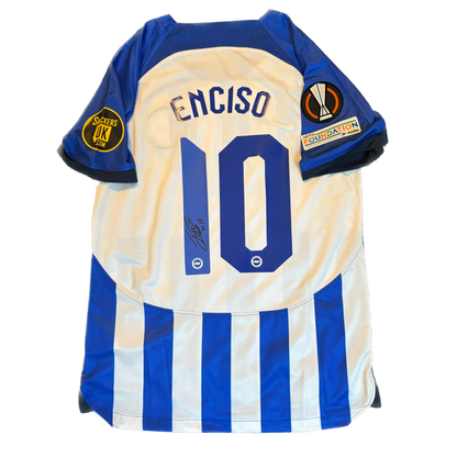 Signed Enciso Brighton & Hove Albion F.C. Home Shirt 2023/24