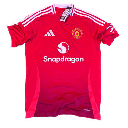 Signed Marcus Rashford Manchester United Home Shirt 2024/25