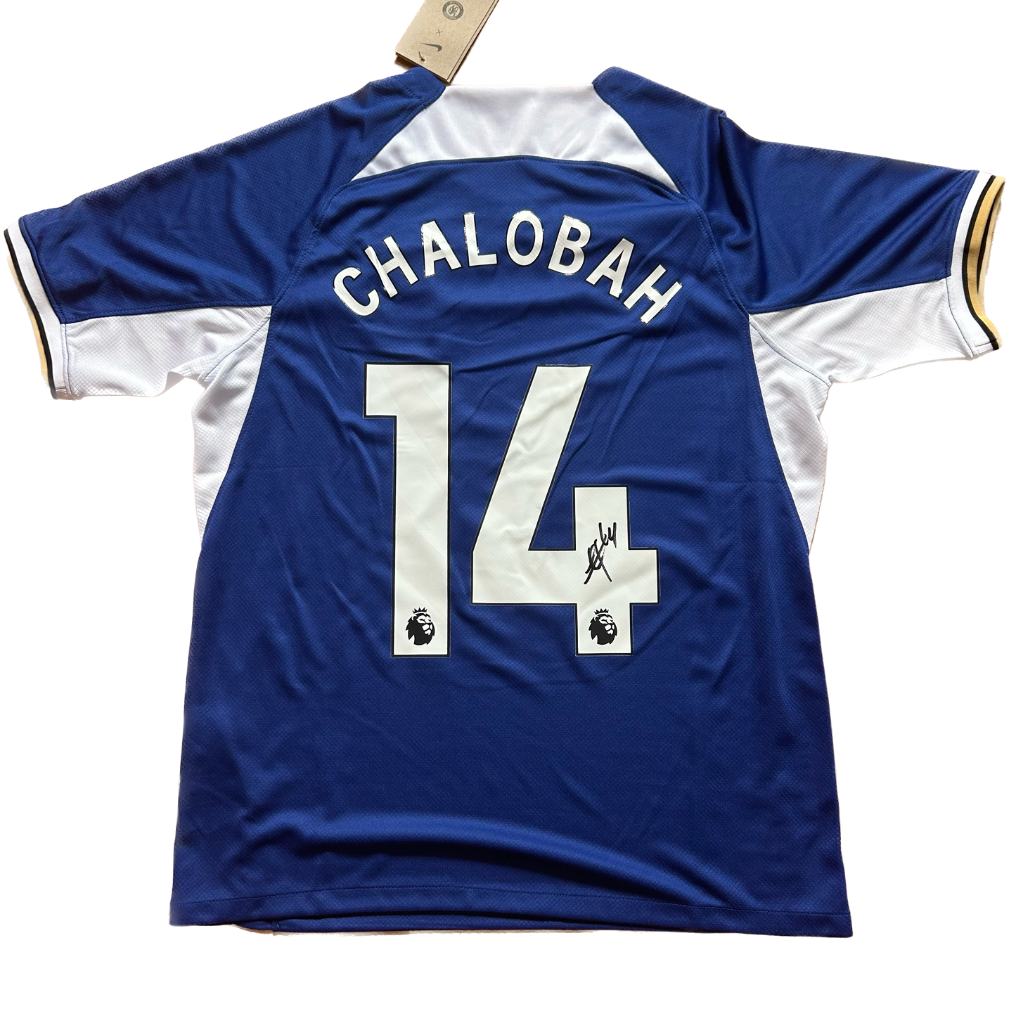 Signed Trevor Chalobah Chelsea Home Shirt 2023/24