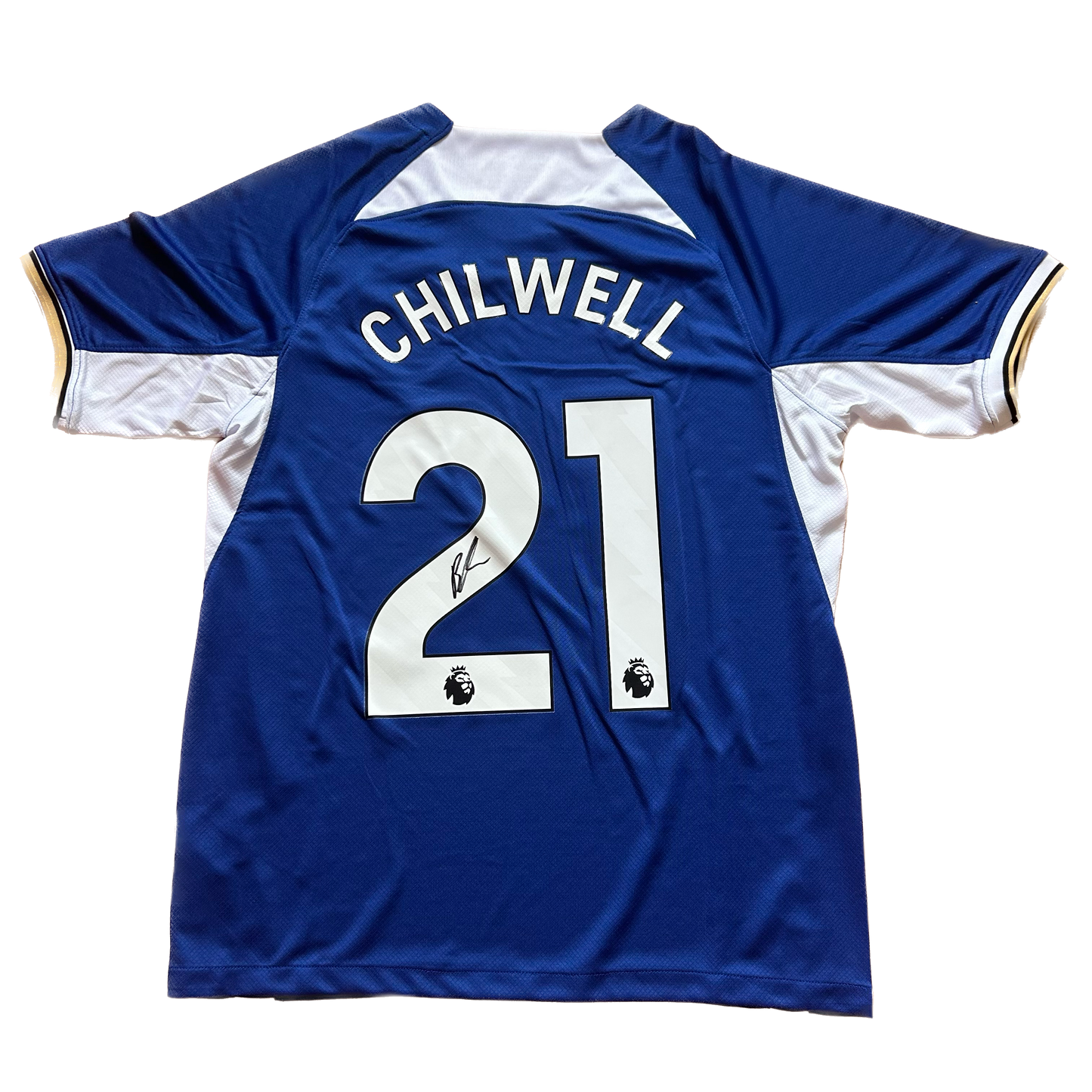 Signed Ben Chilwell Chelsea Home Shirt 2023/24