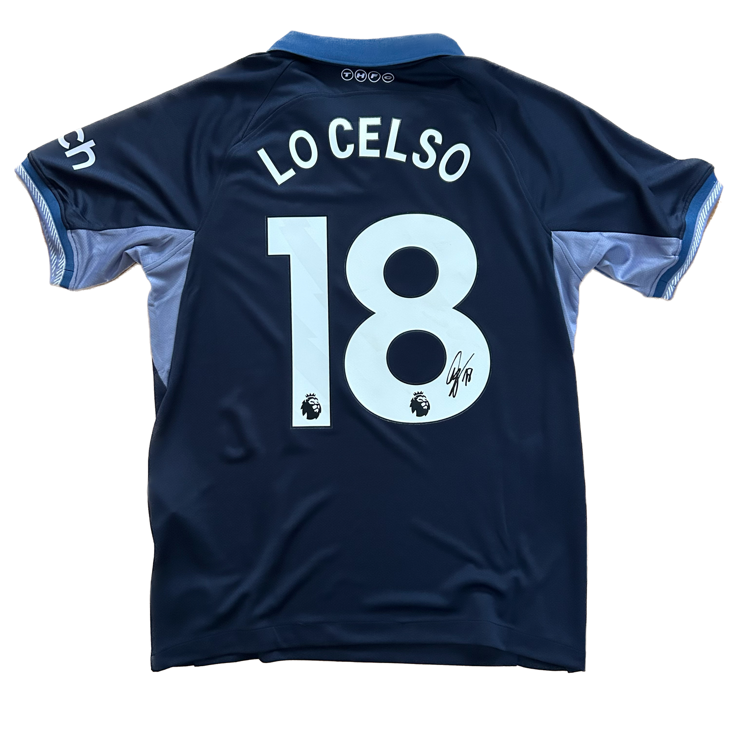 Signed Giovani Lo Celso Spurs Away Shirt 2023/24