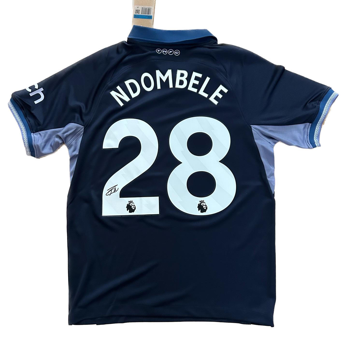 Signed Tanguy Ndombele Spurs Away Shirt 2023/24