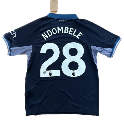 Signed Tanguy Ndombele Spurs Away Shirt 2023/24