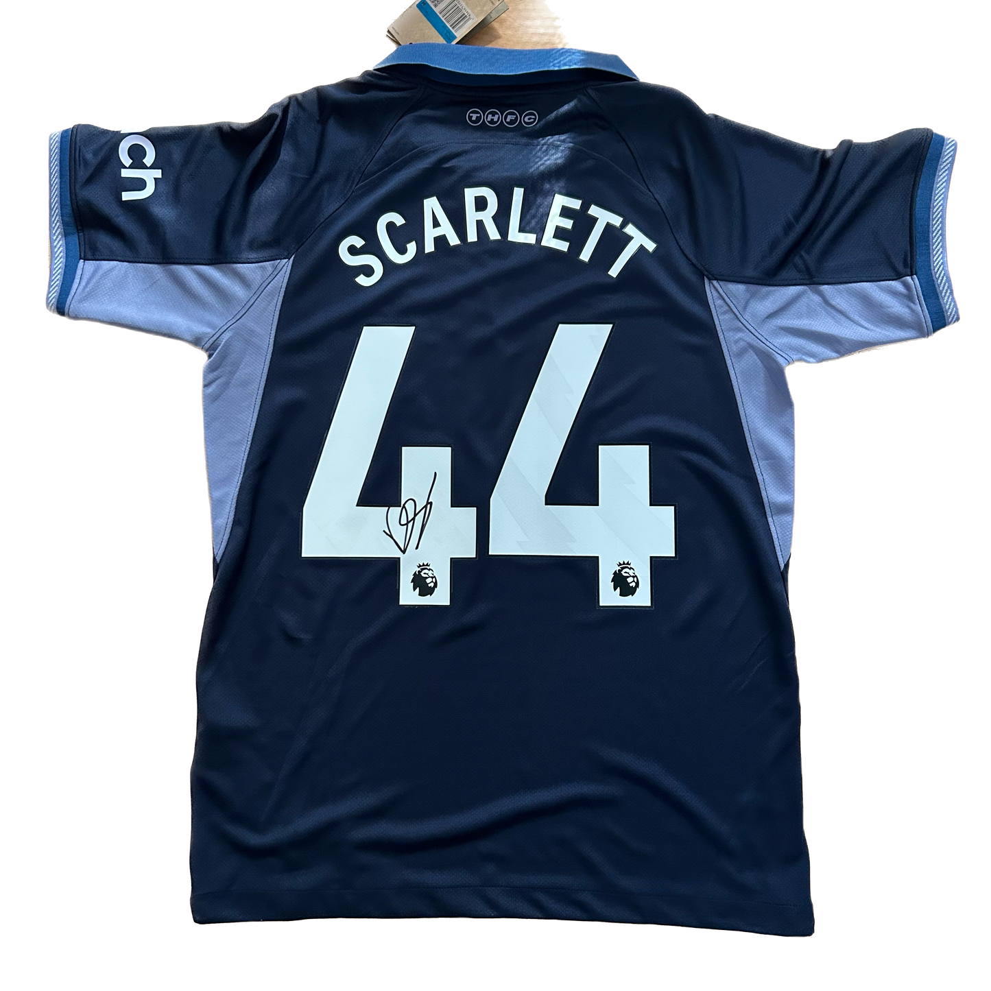 Signed Dane Scarlett Spurs Away Shirt 2023/24