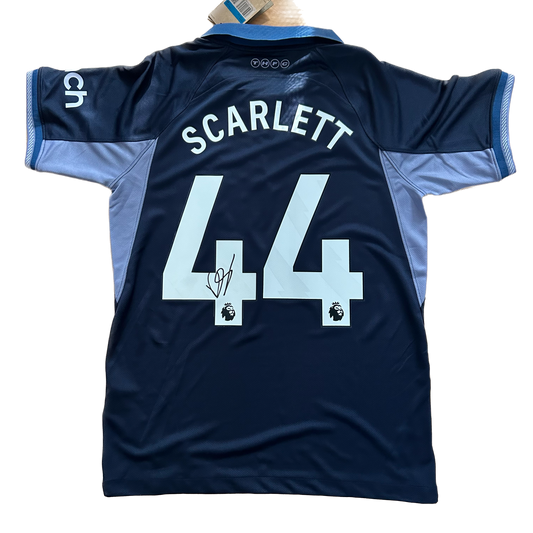 Signed Dane Scarlett Spurs Away Shirt 2023/24