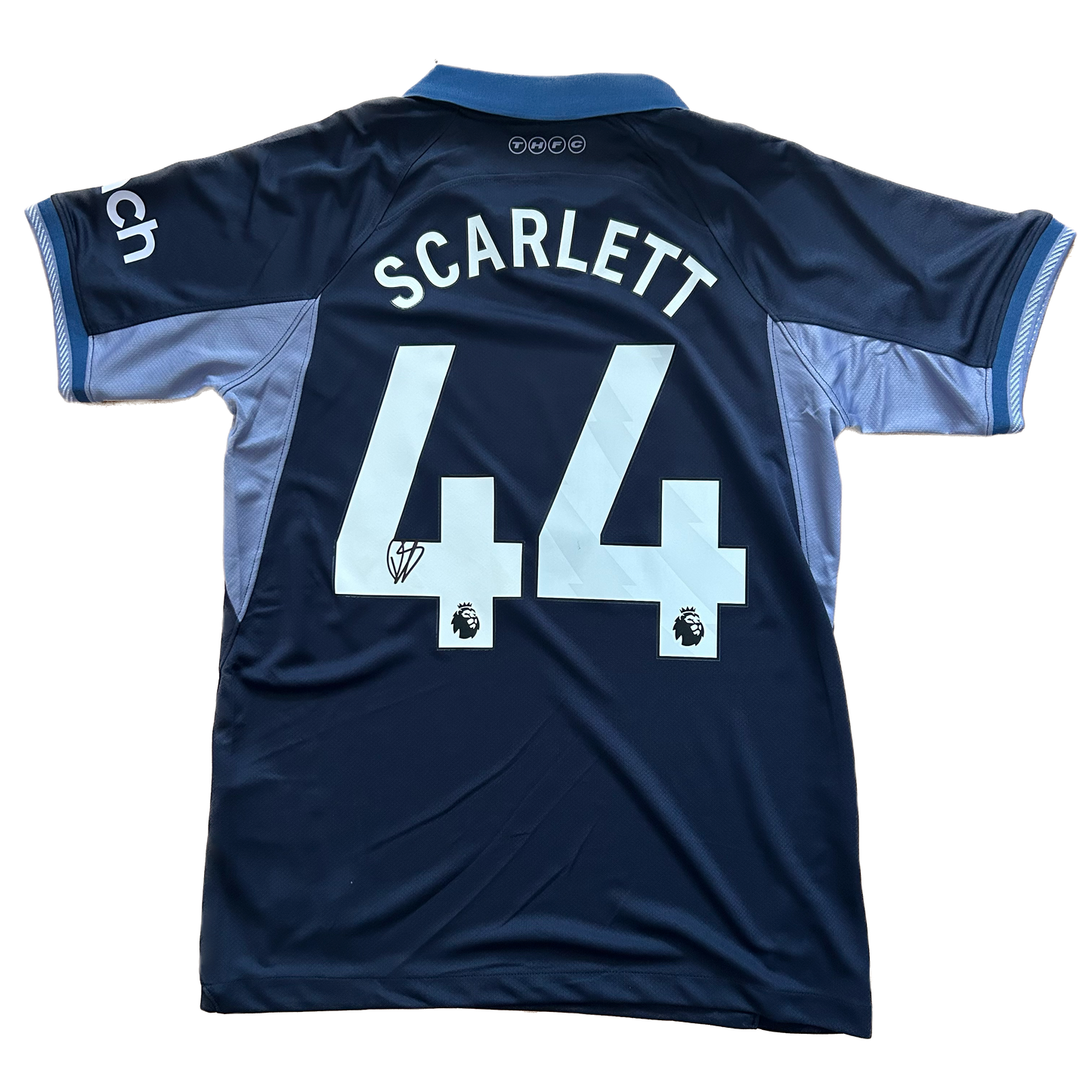 Signed Dane Scarlett Spurs Away Shirt 2023/24