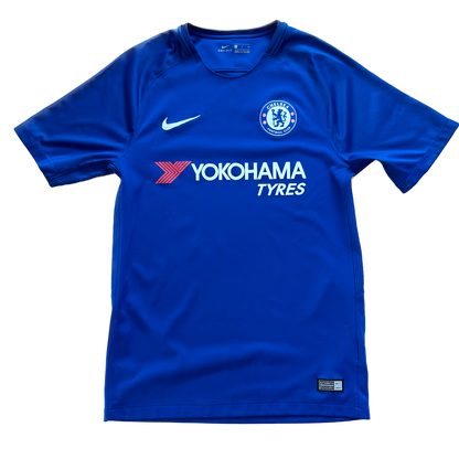 Signed Eden Hazard Chelsea Home Shirt 2017/18 (Authentic Shirt)