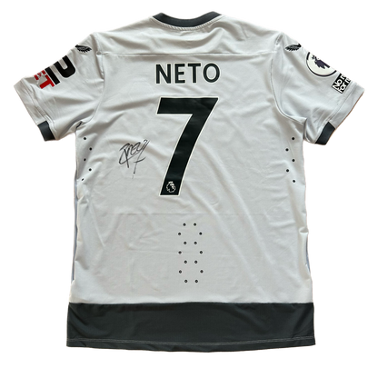 Match Issue + Signed Pedro Neto Wolves Third Shirt 2022/23
