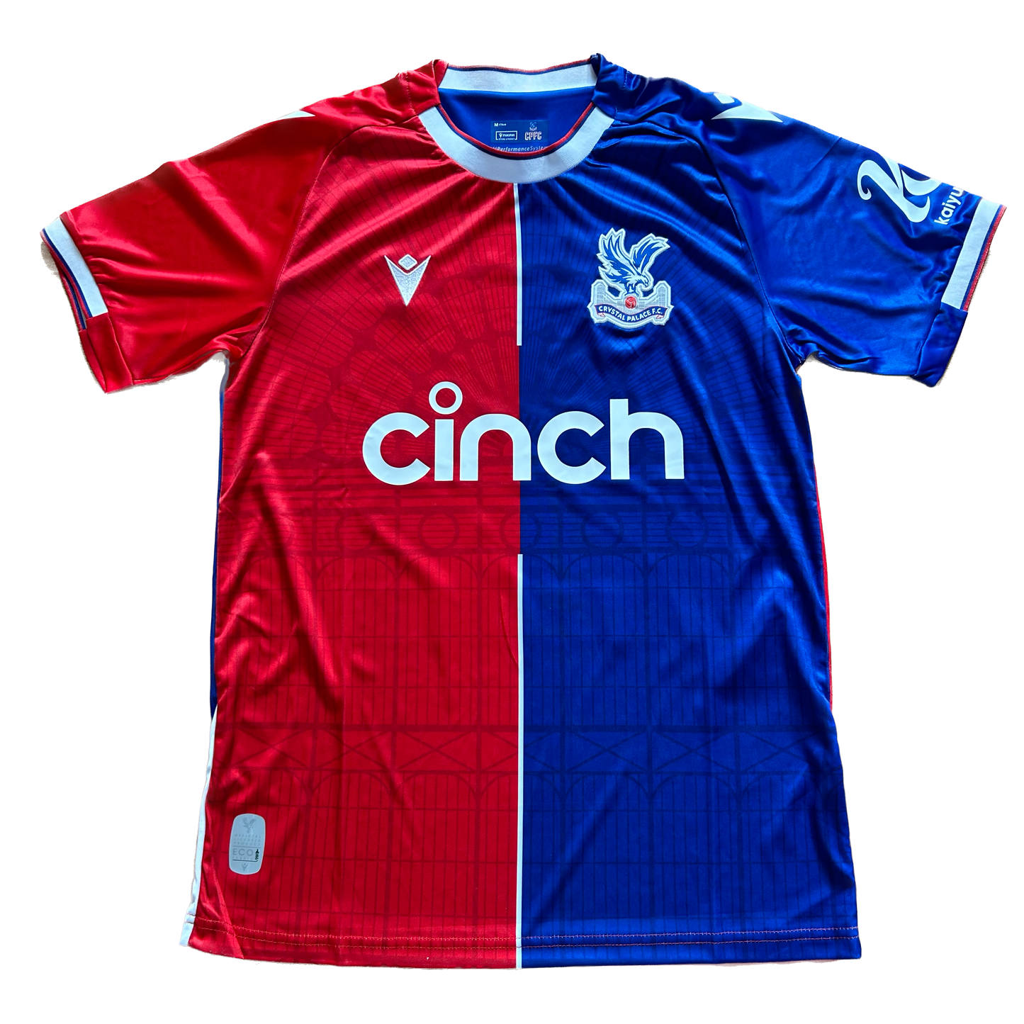 Signed Eberechi Eze Crystal Palace Home Shirt 2023/24