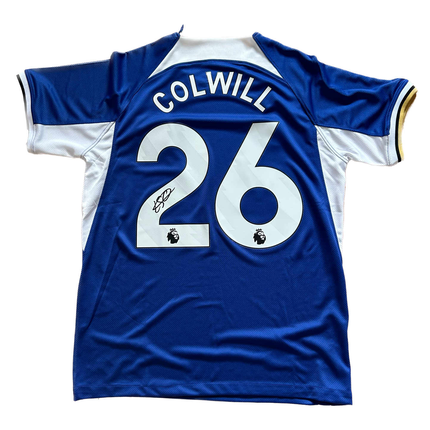 Signed Levi Colwill Chelsea Home Shirt 2023/24