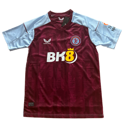 Signed Matty Cash Aston Villa Home Shirt 2023/24