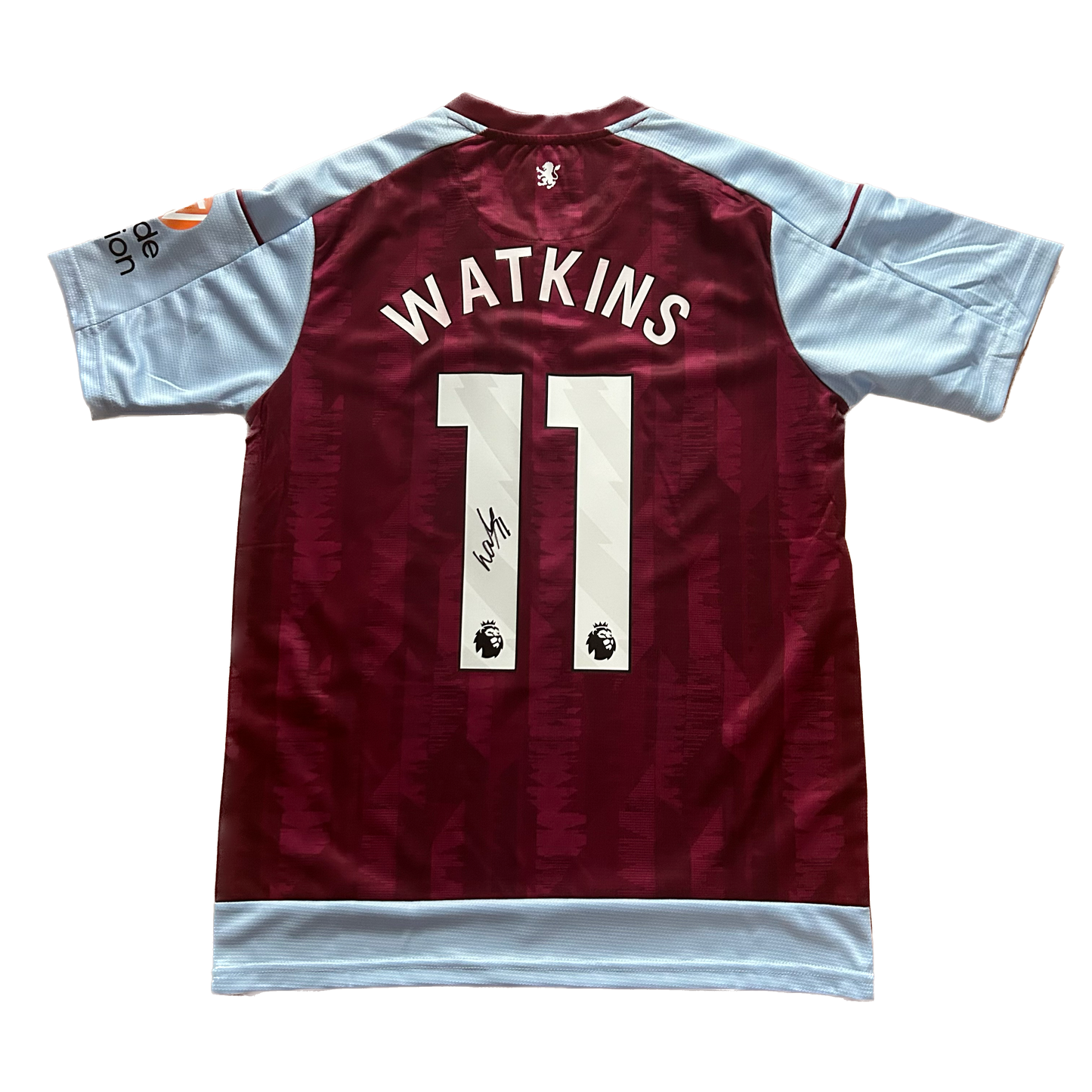 Signed Ollie Watkins Aston Villa Home Shirt 2023/24