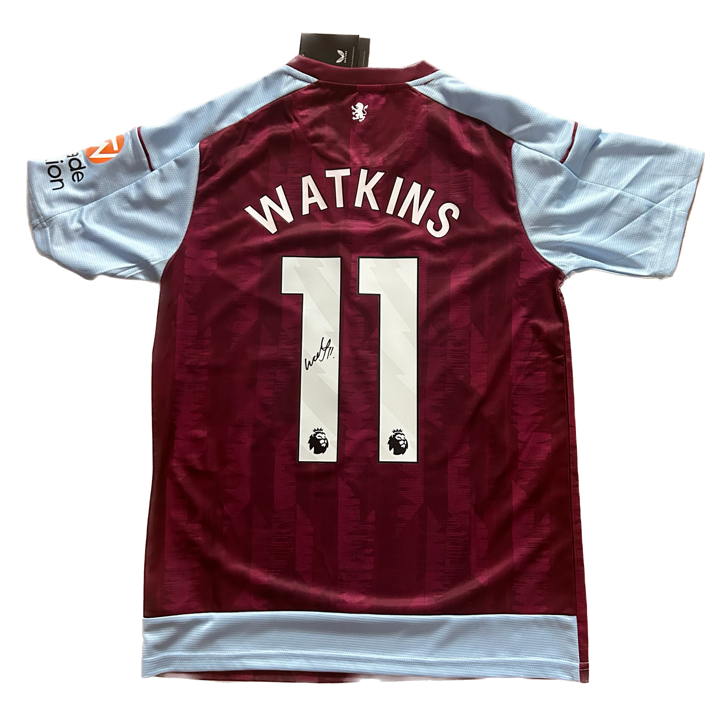 Signed Ollie Watkins Aston Villa Home Shirt 2023/24
