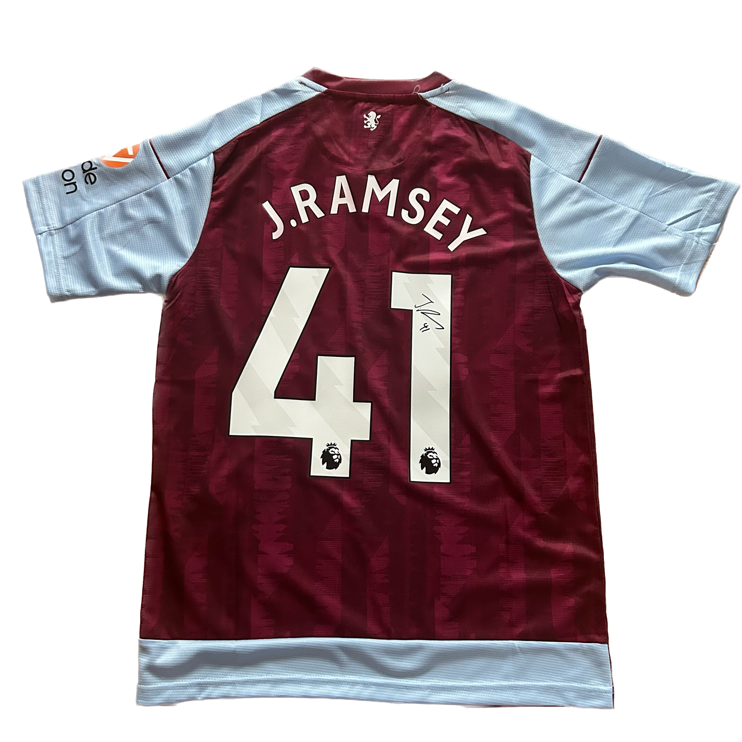 Signed Jacob Ramsey Aston Villa Home Shirt 2023/24