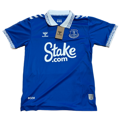 Signed Tarkowski Everton Home Shirt 2023/24