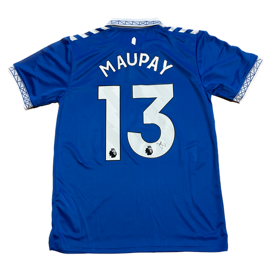 Signed Neil Maupay Everton Home Shirt 2023/24