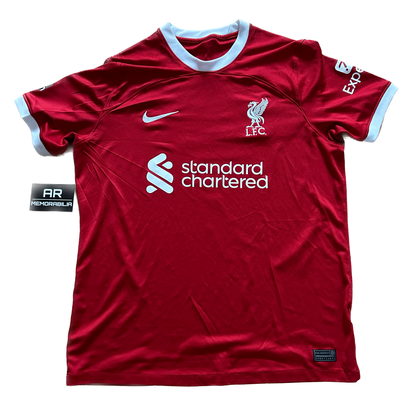 Signed Diogo Jota Liverpool Home Shirt 2023/24