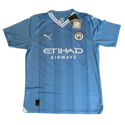 Signed Matheus Nunes Manchester City Home Shirt 2023/24