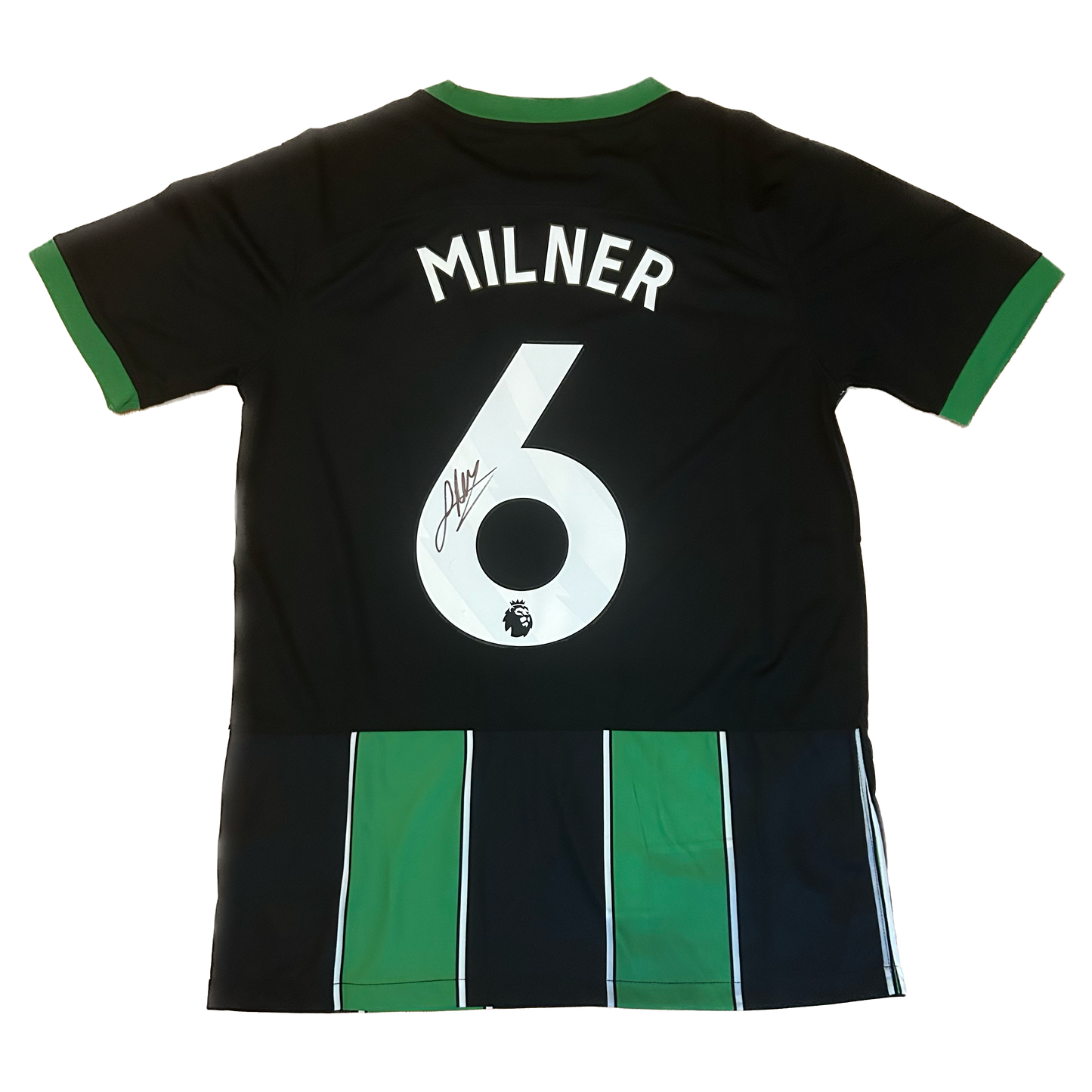 Signed James Milner Brighton Away Shirt 2023/24