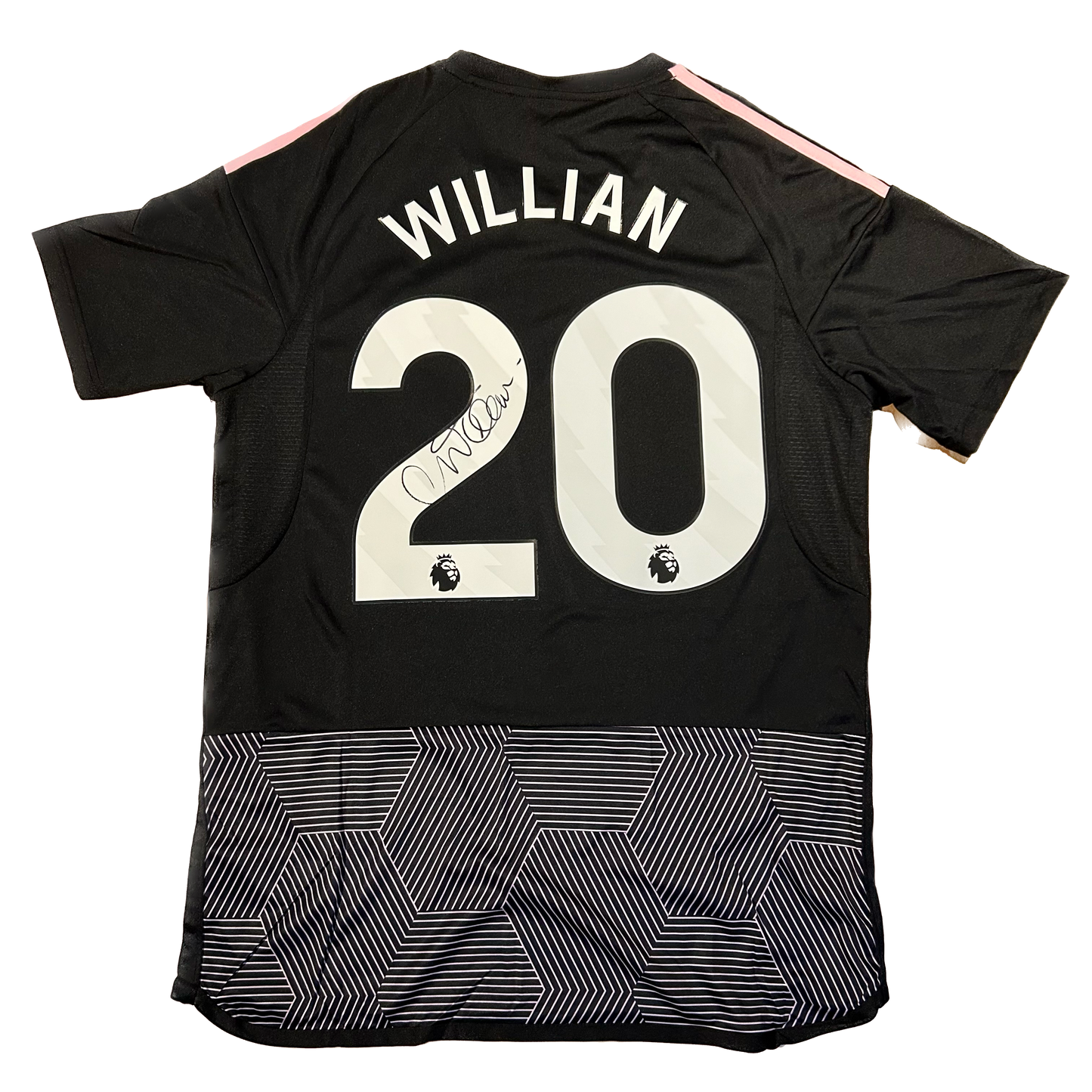Signed Willian Fulham Third Shirt 2023/24