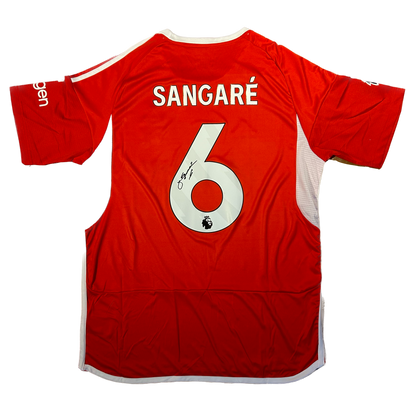 Signed Ibrahim Sangaré Nottingham Forest Home Shirt 2023/24