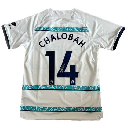 Signed Chalobah Chelsea Away Shirt 22/23