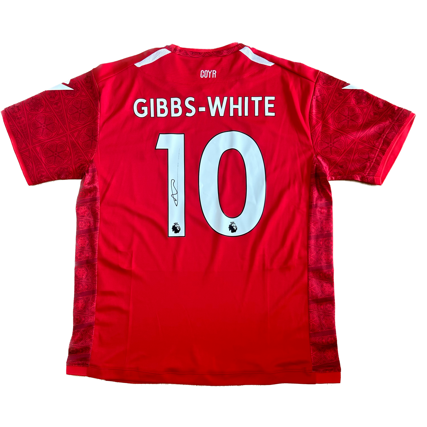 Signed Morgan Gibbs-White Nottingham Forest Home Shirt 22/23