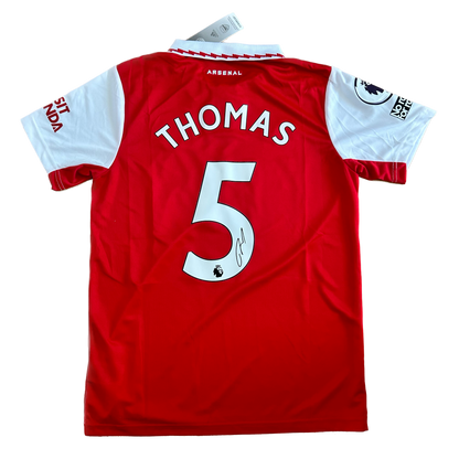 Signed Thomas Partey Arsenal Home Shirt 22/23