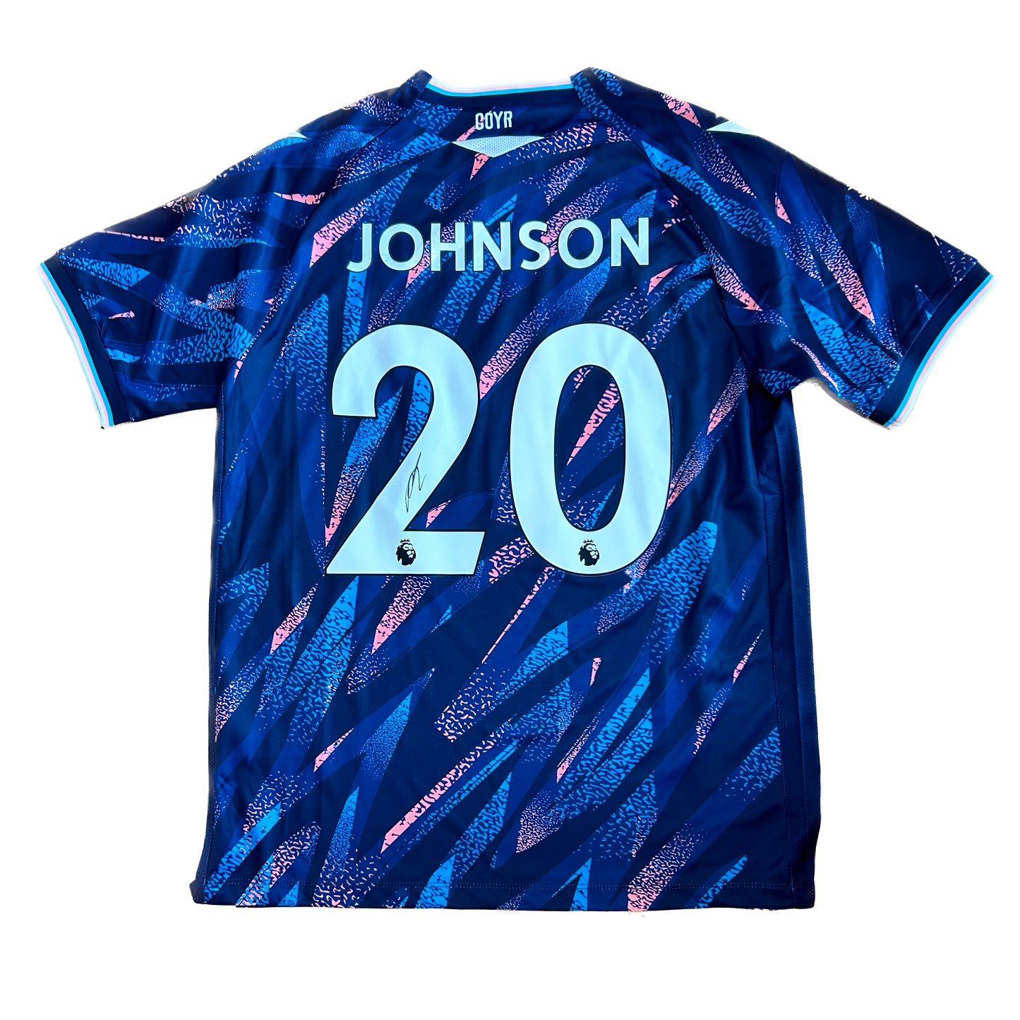 Signed Brenan Johnson Nottingham Forest Third Shirt 22/23