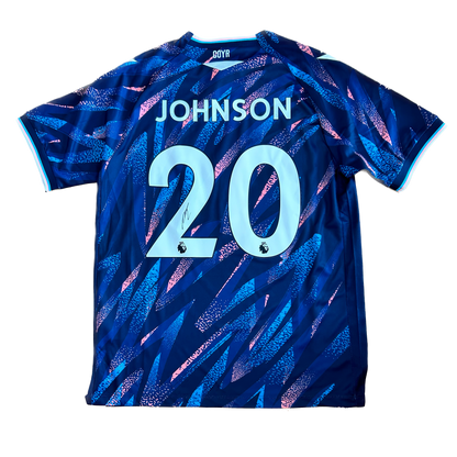 Signed Brenan Johnson Nottingham Forest Third Shirt 22/23