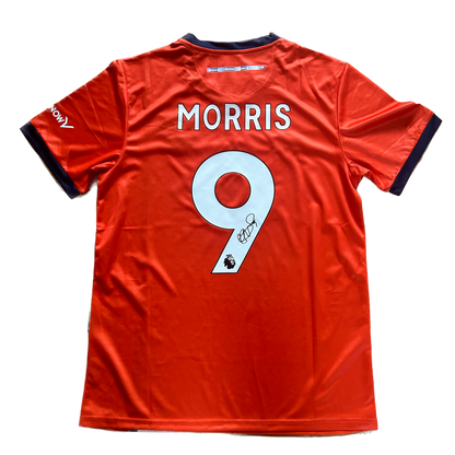 Signed Carlton Morris Luton Town Home Shirt 2023/24