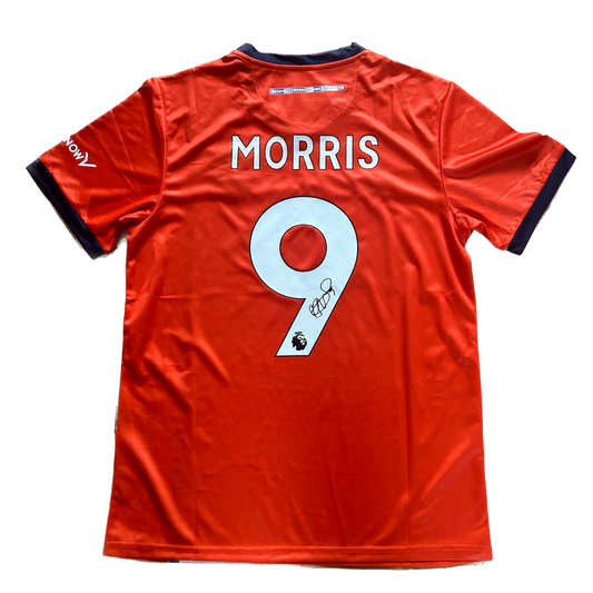 Signed Carlton Morris Luton Town Home Shirt 2023/24