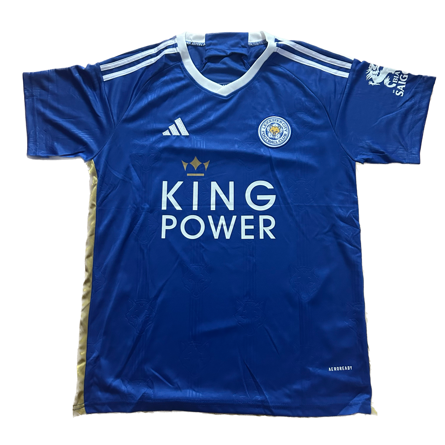 Signed Patson Daka Leicester City Home Shirt 2023/24