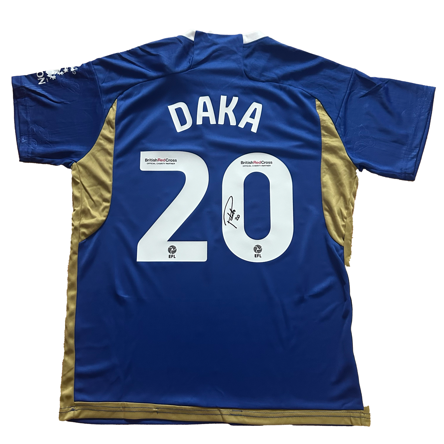 Signed Patson Daka Leicester City Home Shirt 2023/24