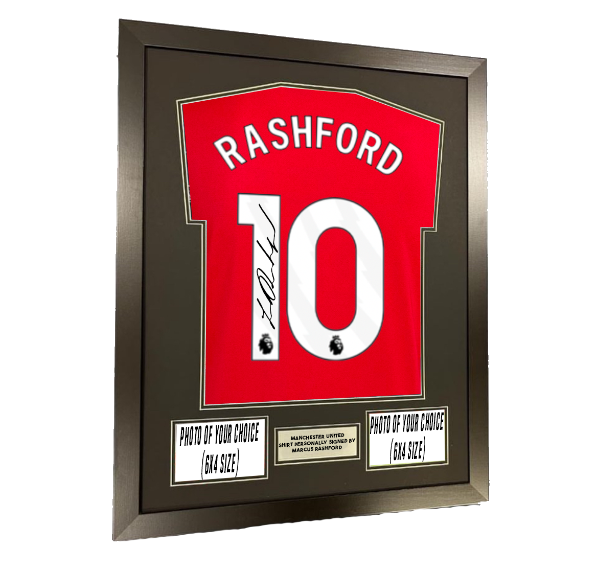 Signed Marcus Rashford Manchester United Home Shirt 2023/24