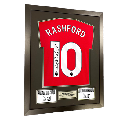 Signed Marcus Rashford Manchester United Home Shirt 2023/24