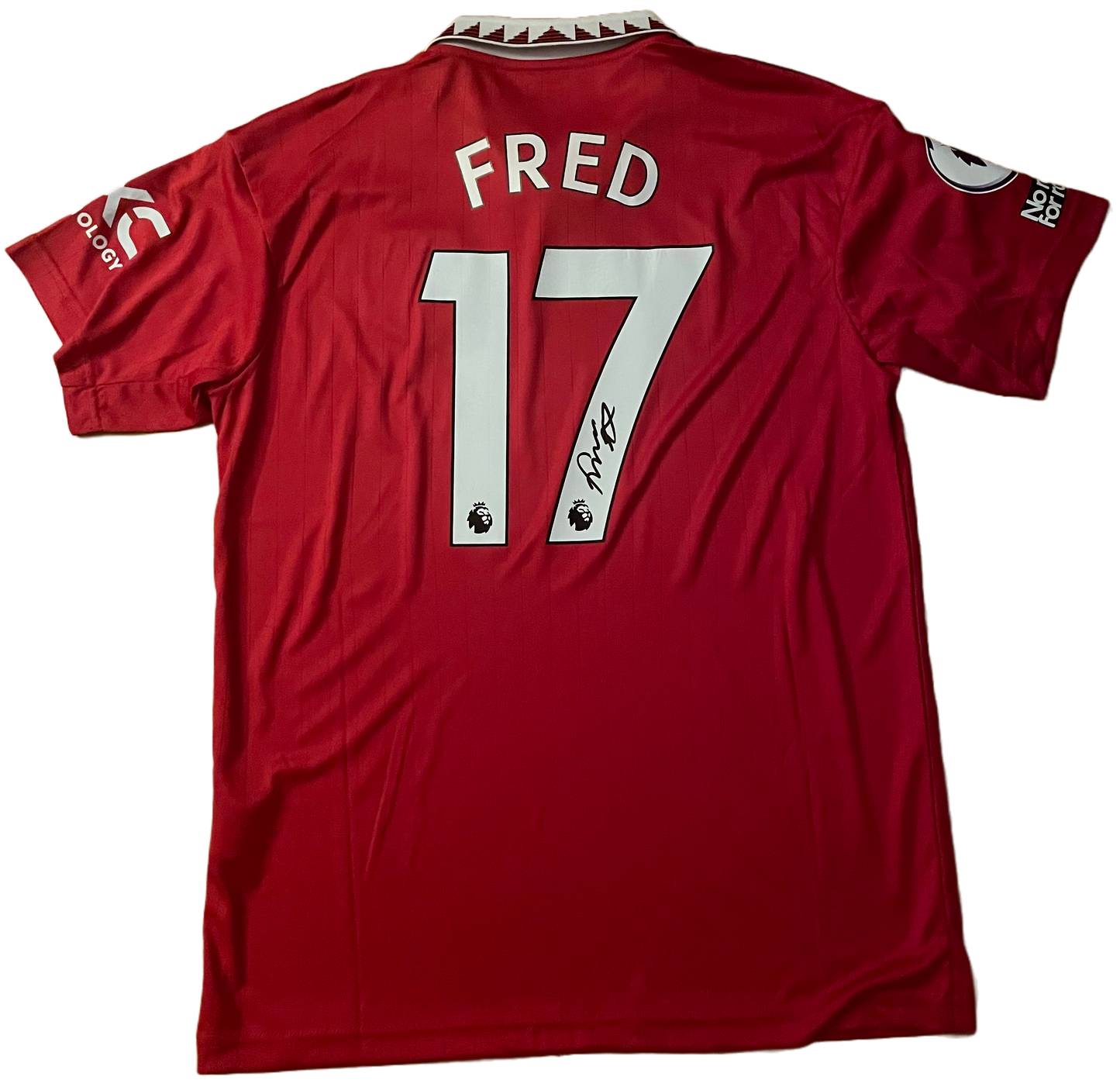 Signed Fred Manchester United Home Shirt 22/23