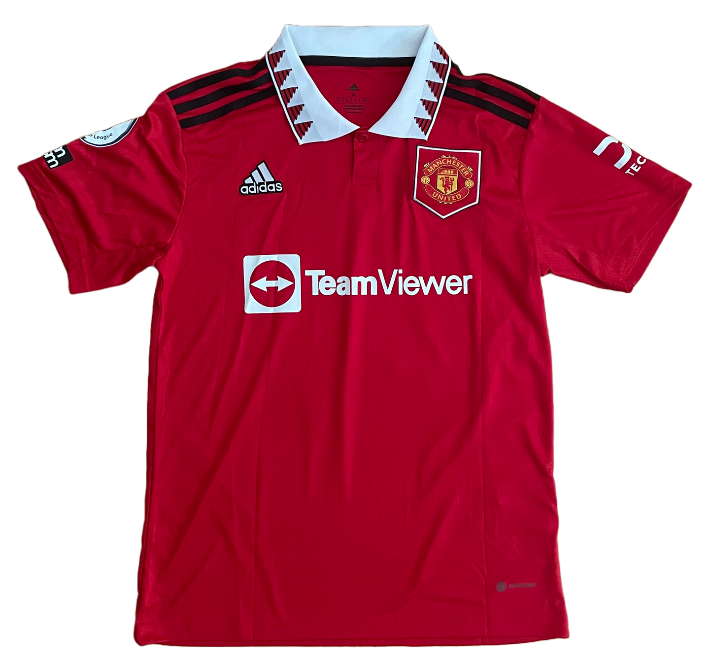 Signed Anthony Elanga Manchester United Home Shirt 22/23