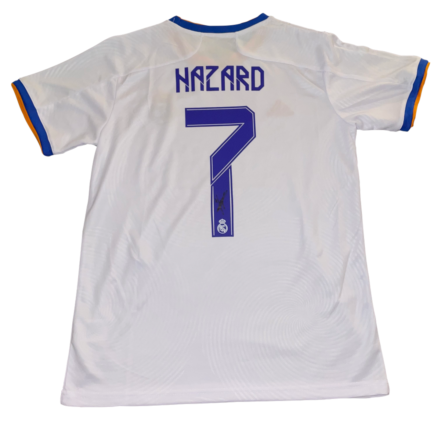 Signed Eden Hazard Real Madrid Home Shirt 21/22