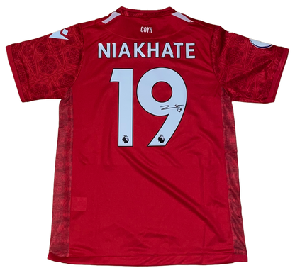 Signed Niakhate Nottingham Forest Home Shirt 22/23